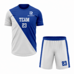 Custom Blue white Sublimation Tennis Uniform