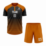 Custom Mustard Black Sublimation Tennis Uniform