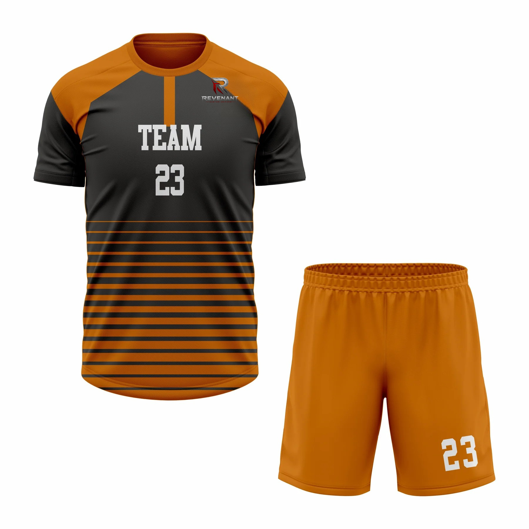 102 Custom Mustard Black Sublimation Tennis Uniform - Image 1