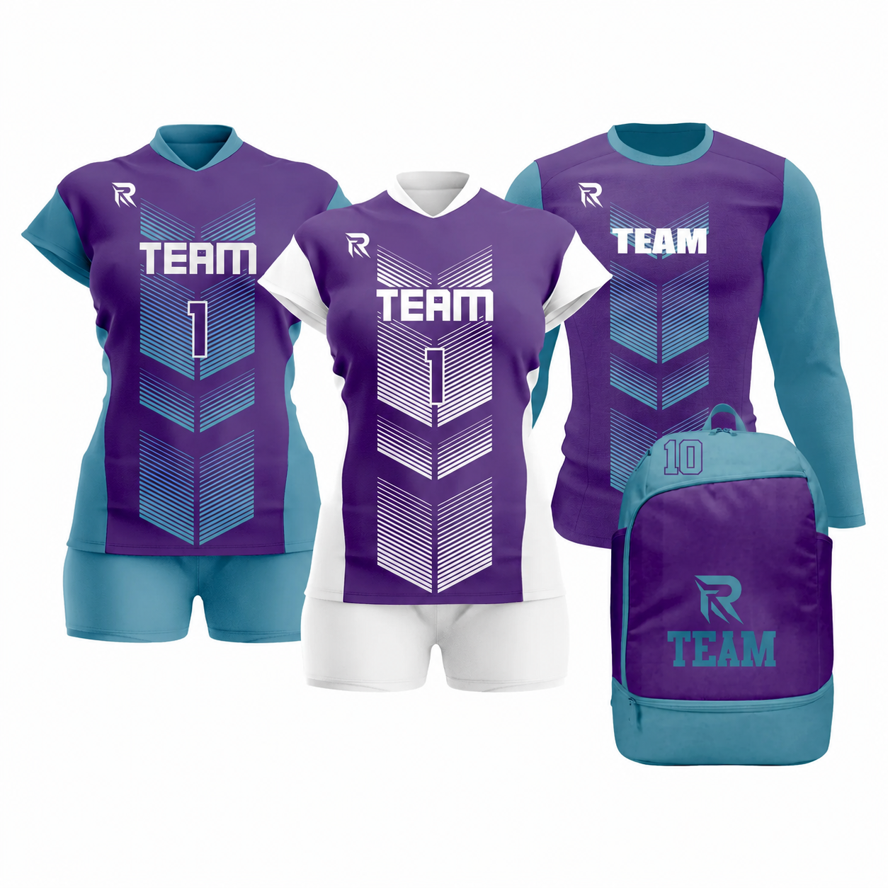 105 Custom Volleyball Team Uniform Package DIAMOND PRO - Image 1