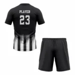 Custom Black white Sublimation Tennis Uniform - Image 2