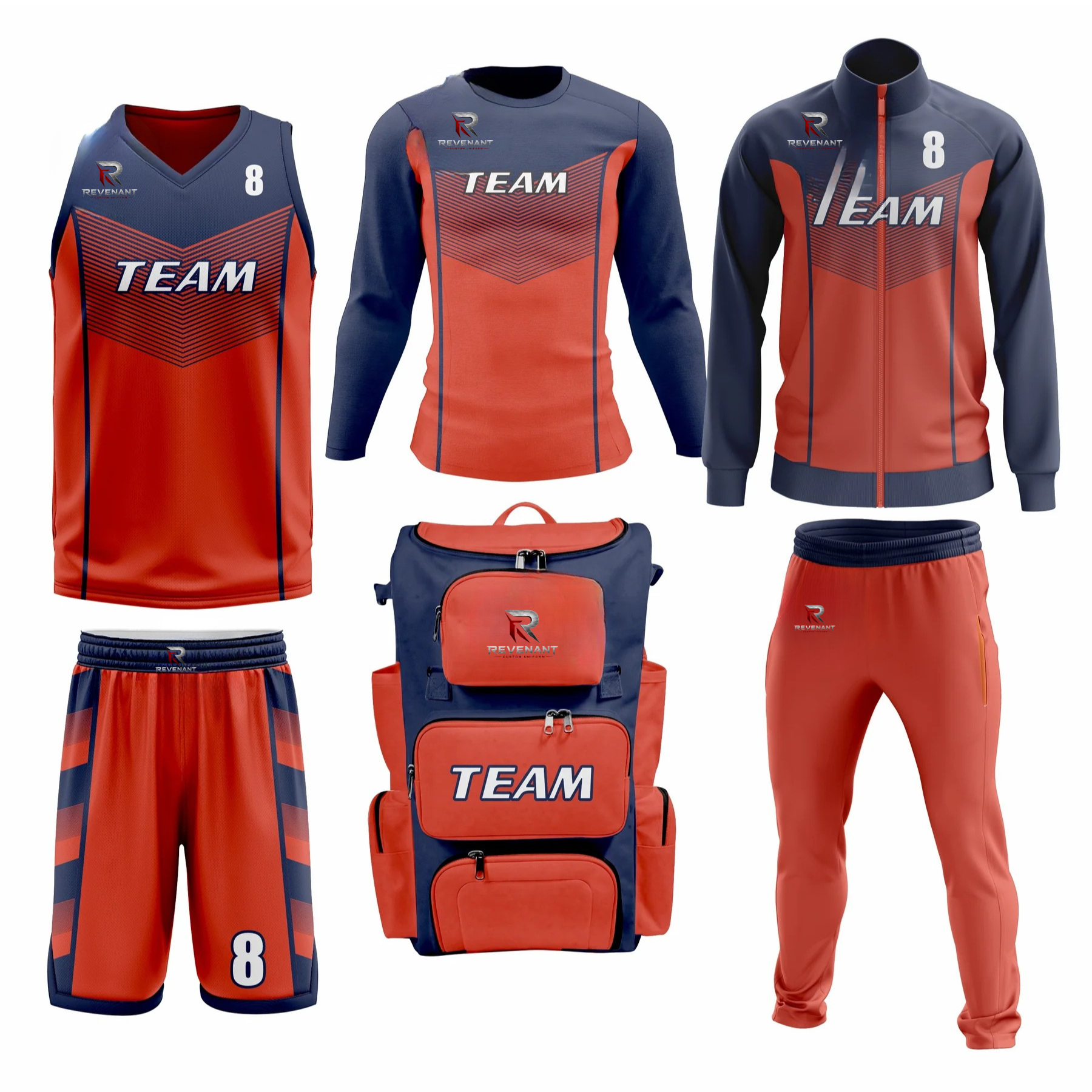 15 CUSTOM BASKETBALL TEAM UNIFORM PACKAGE – DIAMOND PRO - Image 1