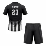 Custom Black white Sublimation volleyball Uniform - Image 2