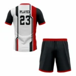 Custom Red white Black Sublimation volleyball Uniform - Image 2
