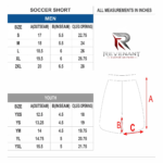 Custom Blue Black Sublimation Soccer Uniform - Image 3
