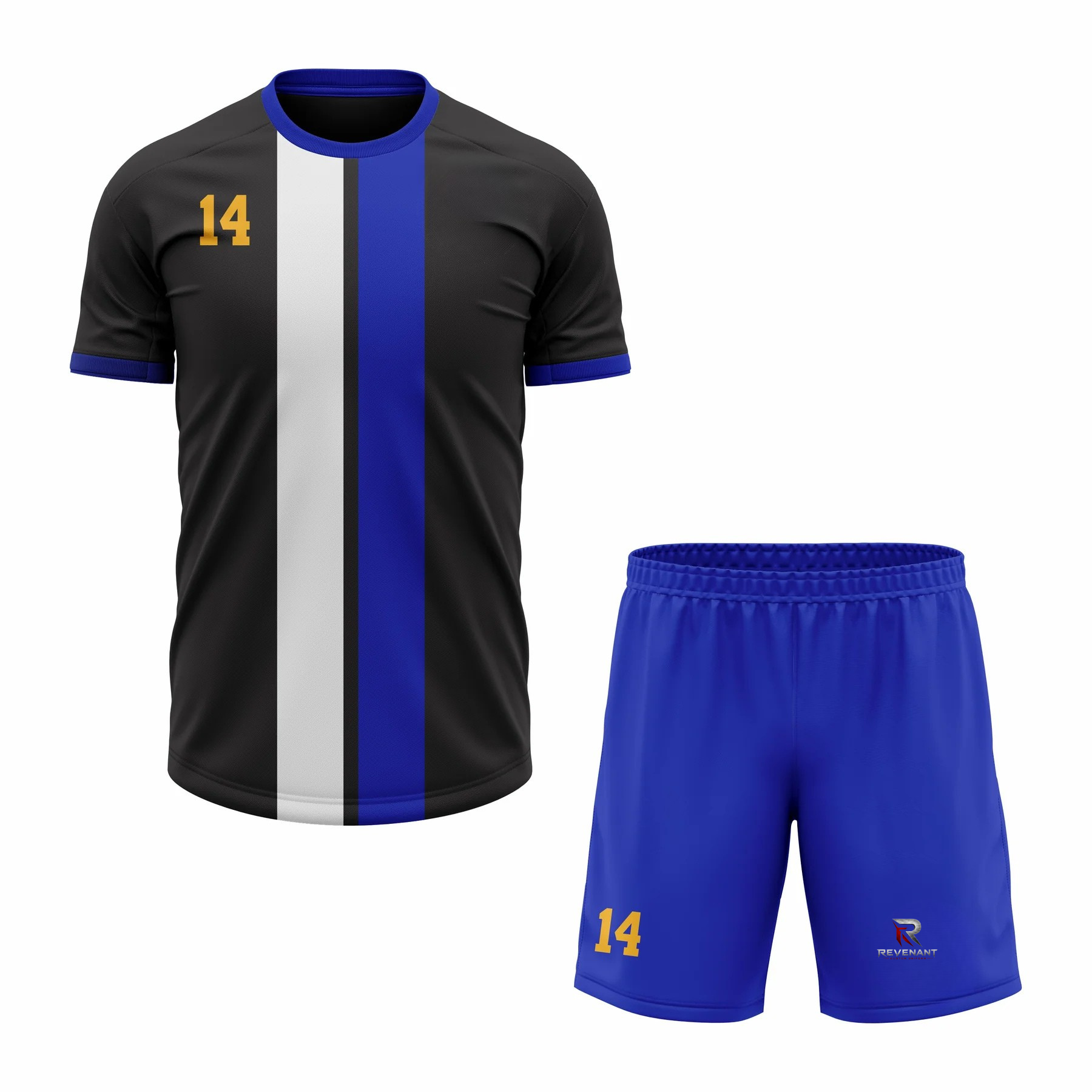 85 Custom Red white Gray Sublimation Soccer Uniform (Copy) - Image 1