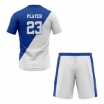 Custom Blue white Sublimation Tennis Uniform - Image 2