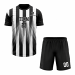 Custom Black white Sublimation Tennis Uniform